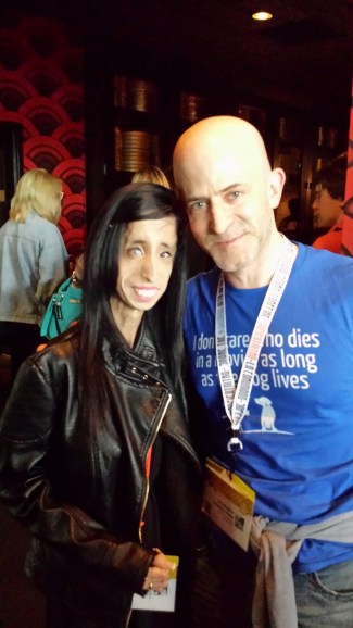 Lizzie Velazquez and yours truly
