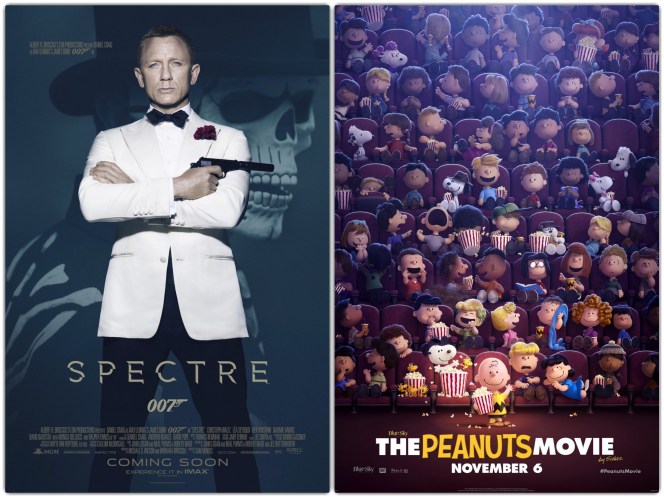 Peanuts Spectre Collage