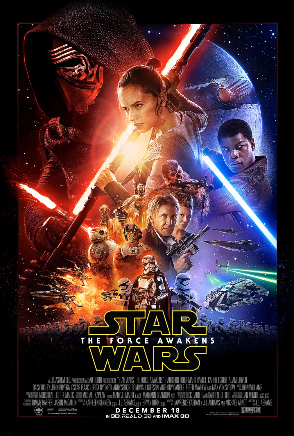 A Rousing “Star Wars: The Force Awakens” (Mostly) Shakes Off the